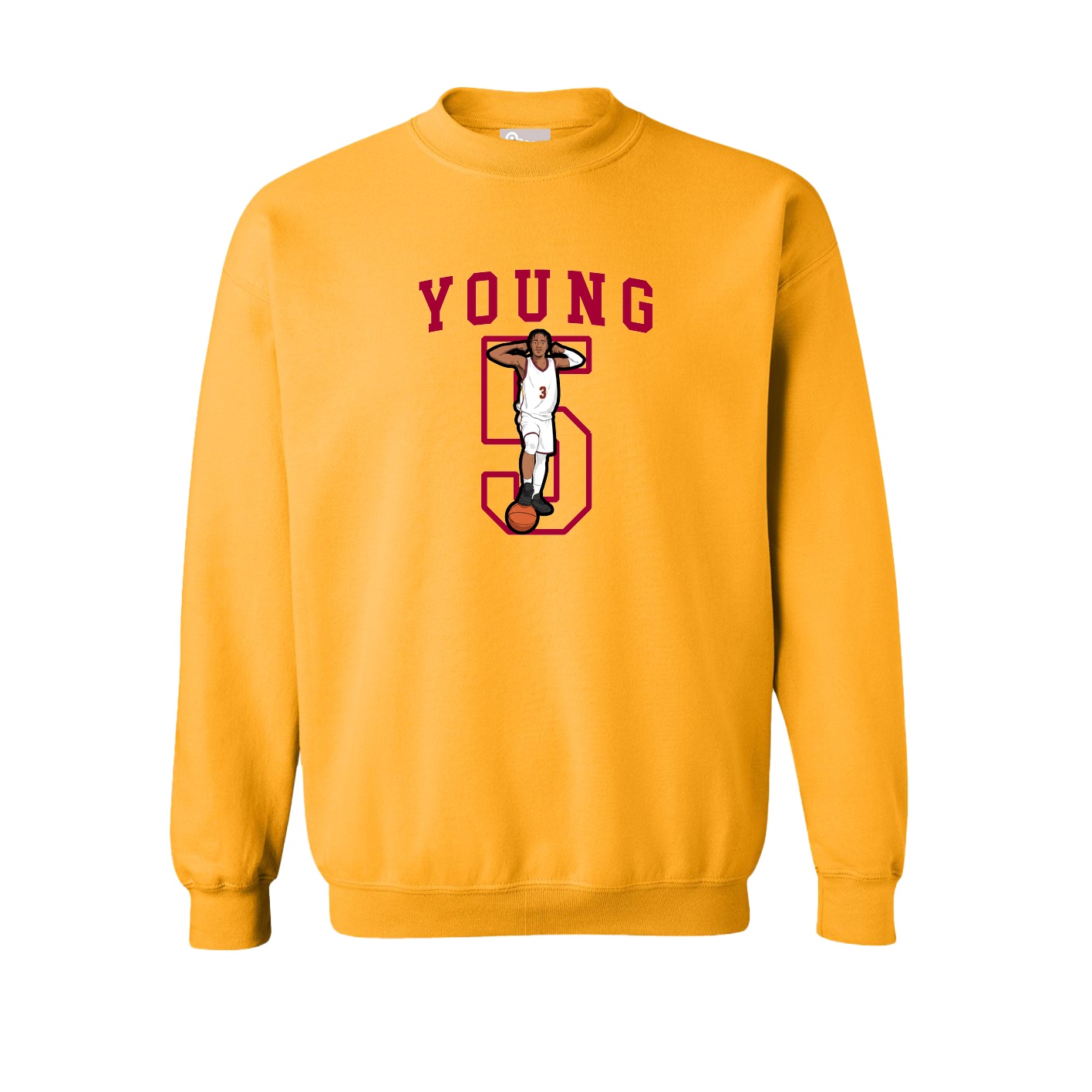 Fleece Crew — Shirsey in Gold