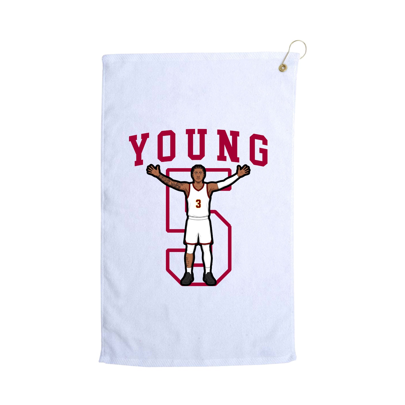 Golf Towel — Shirsey in White
