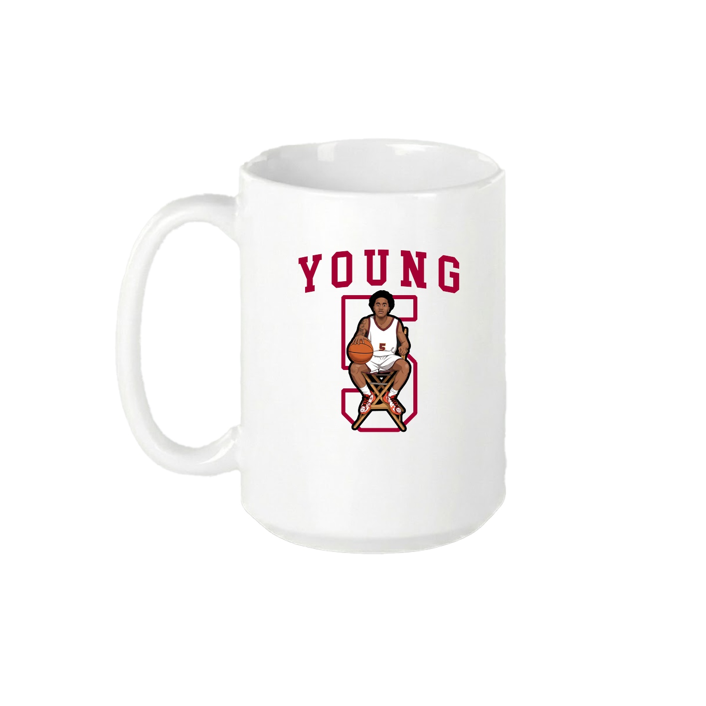 15oz Coffee Mug — Shirsey in White