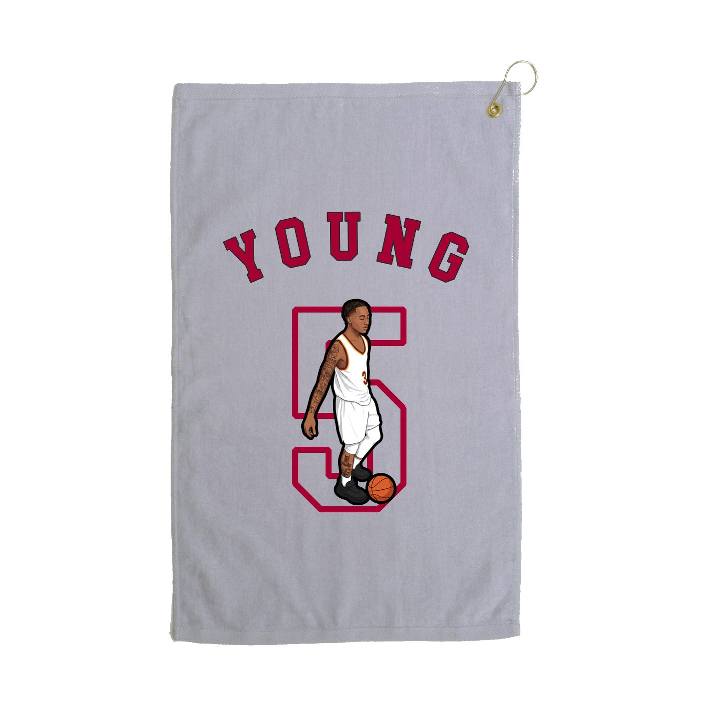 Golf Towel — Shirsey Arch in Grey