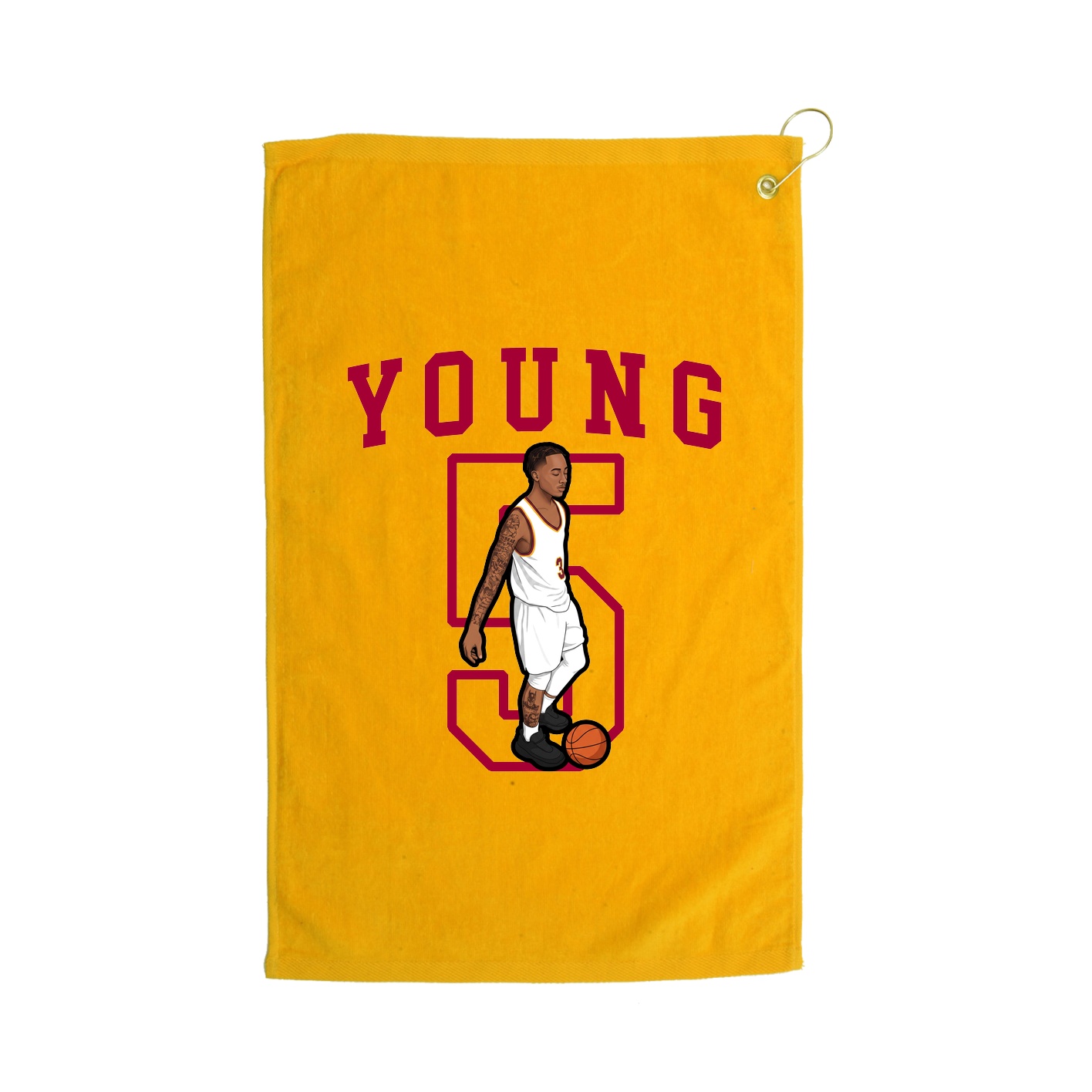 Golf Towel — Shirsey in Gold