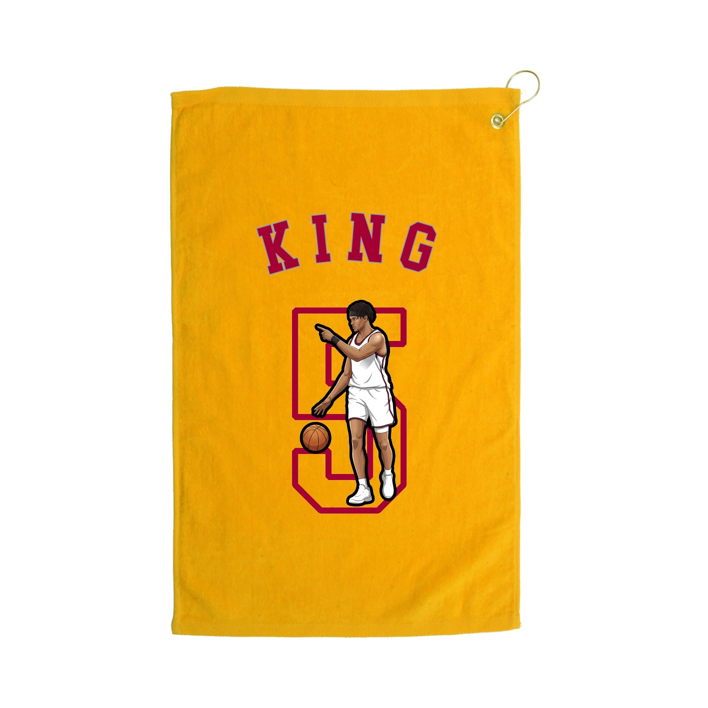 Golf Towel — Shirsey Arch in Gold