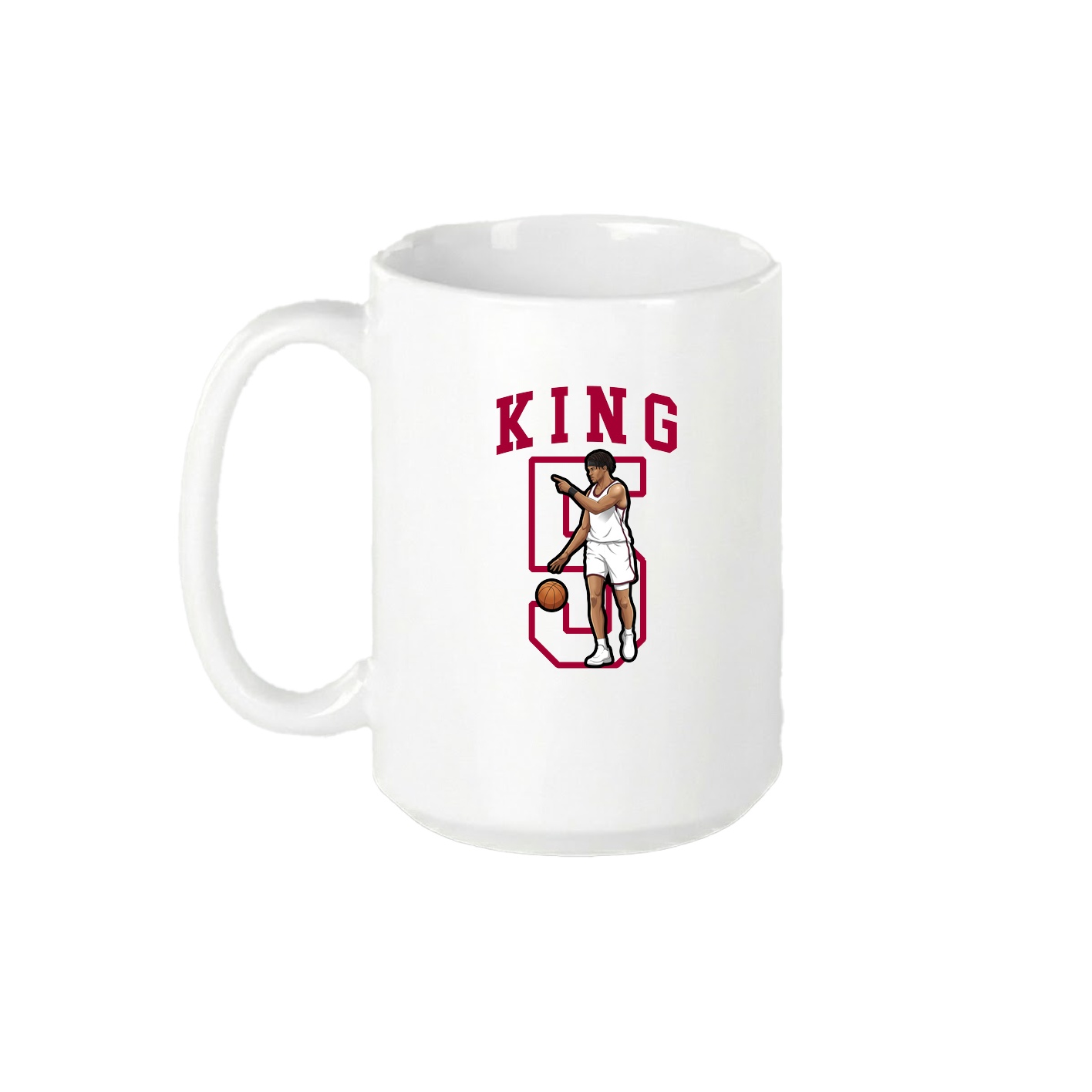 15oz Coffee Mug — Shirsey in White