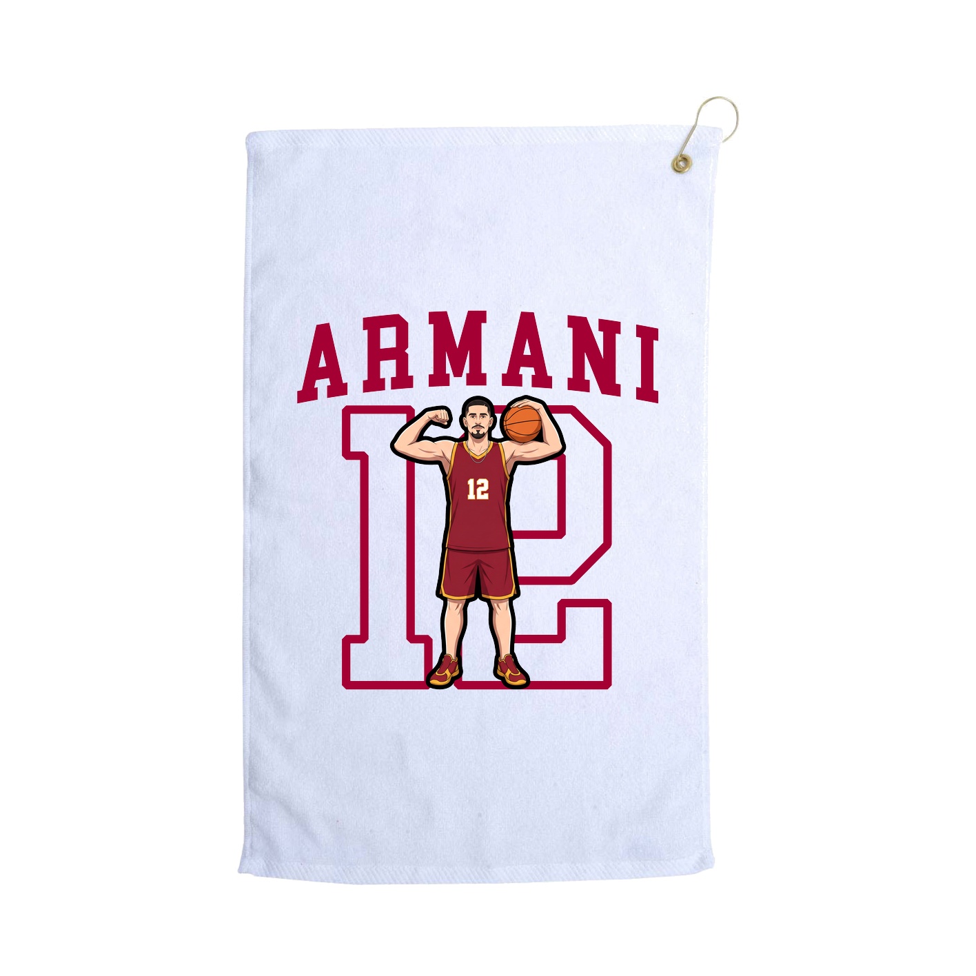 Golf Towel — Shirsey in White