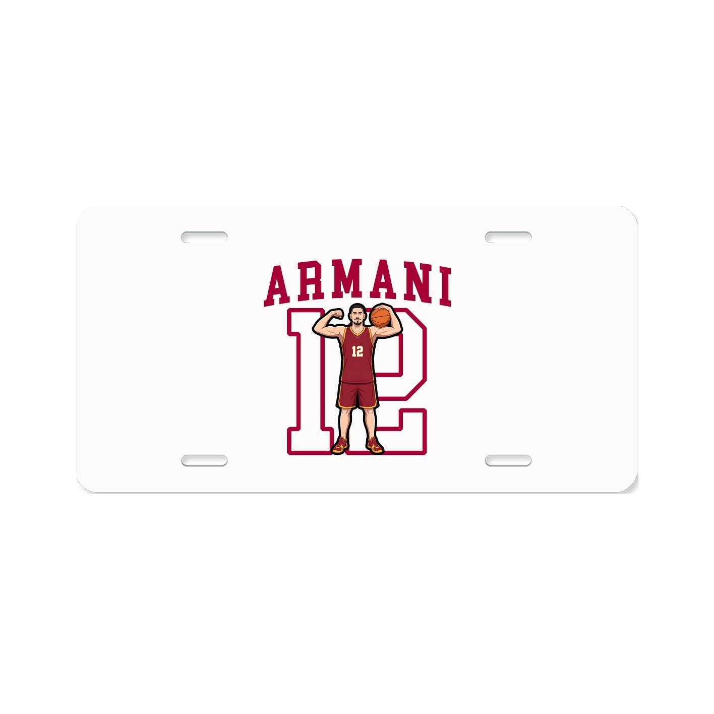 Aluminum License Plate