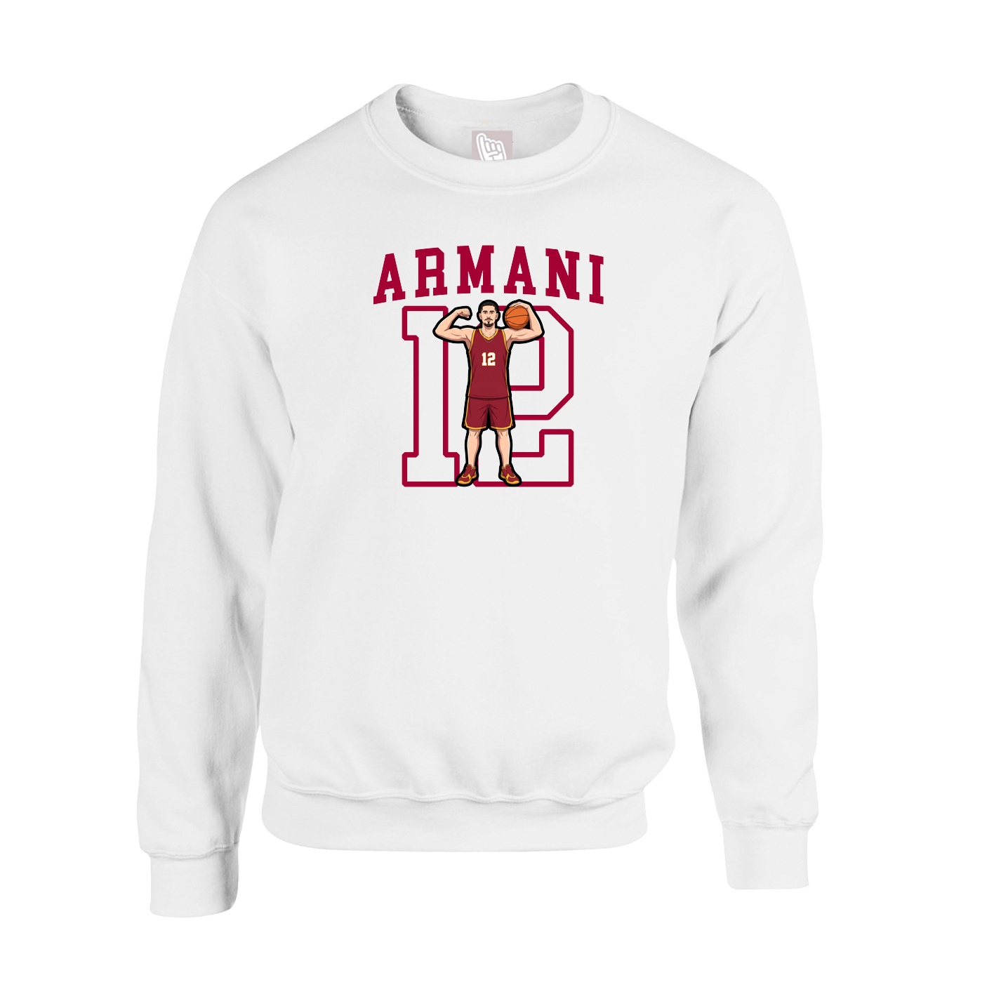 Fleece Crew — Shirsey in White