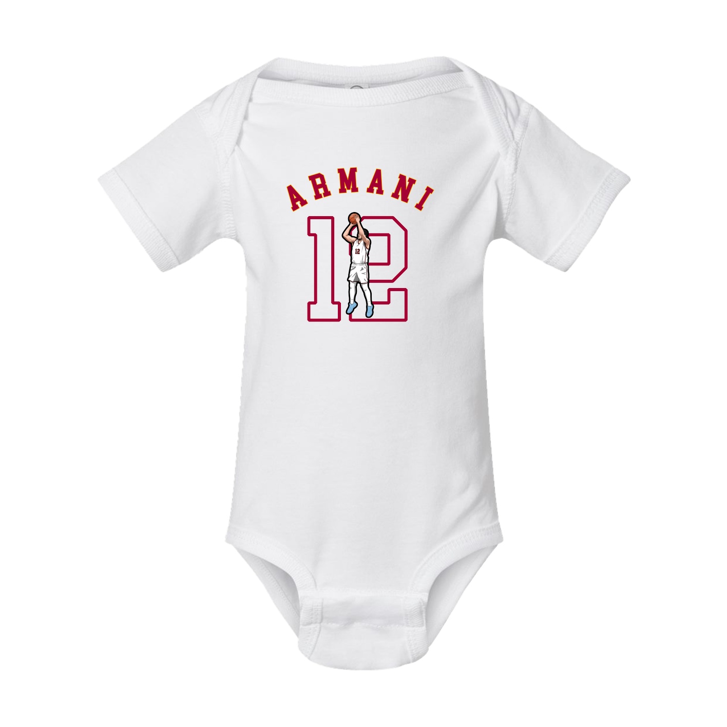 Baby Onesie — Shirsey Arch in White