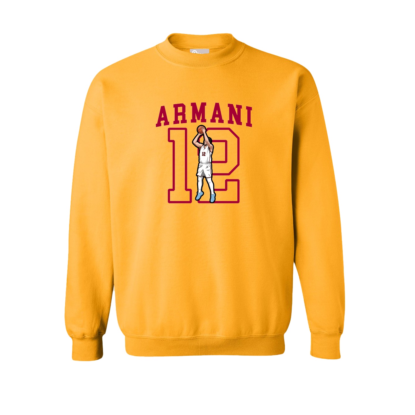Fleece Crew — Shirsey in Gold