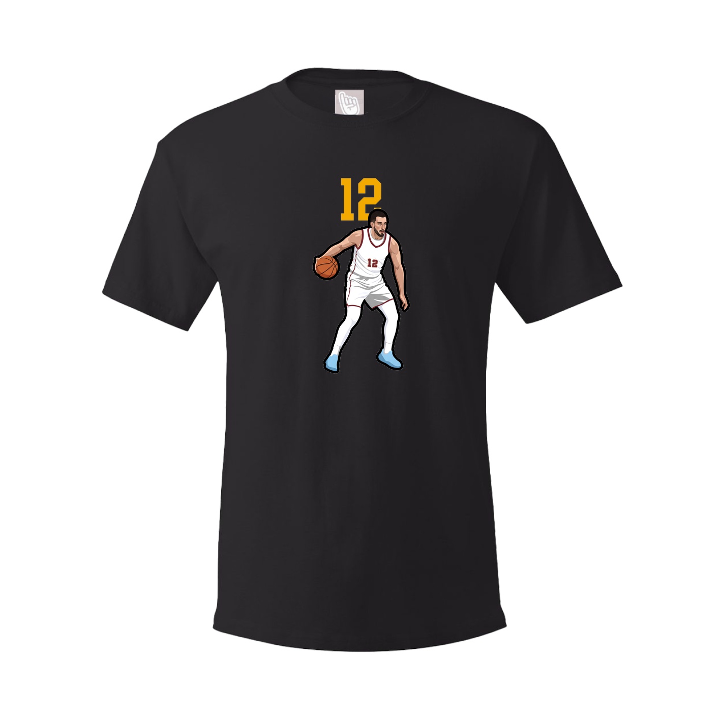 Tee — Number Top in Black