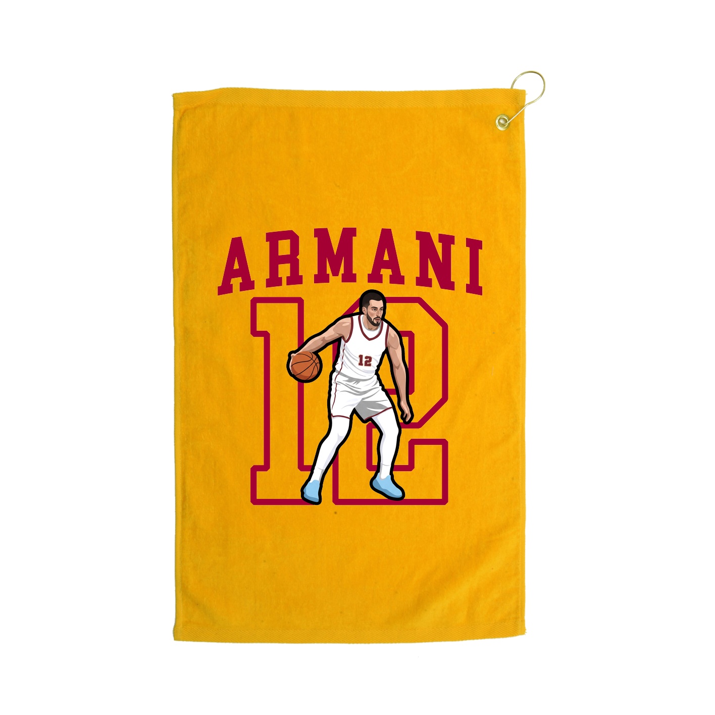 Golf Towel — Shirsey in Gold