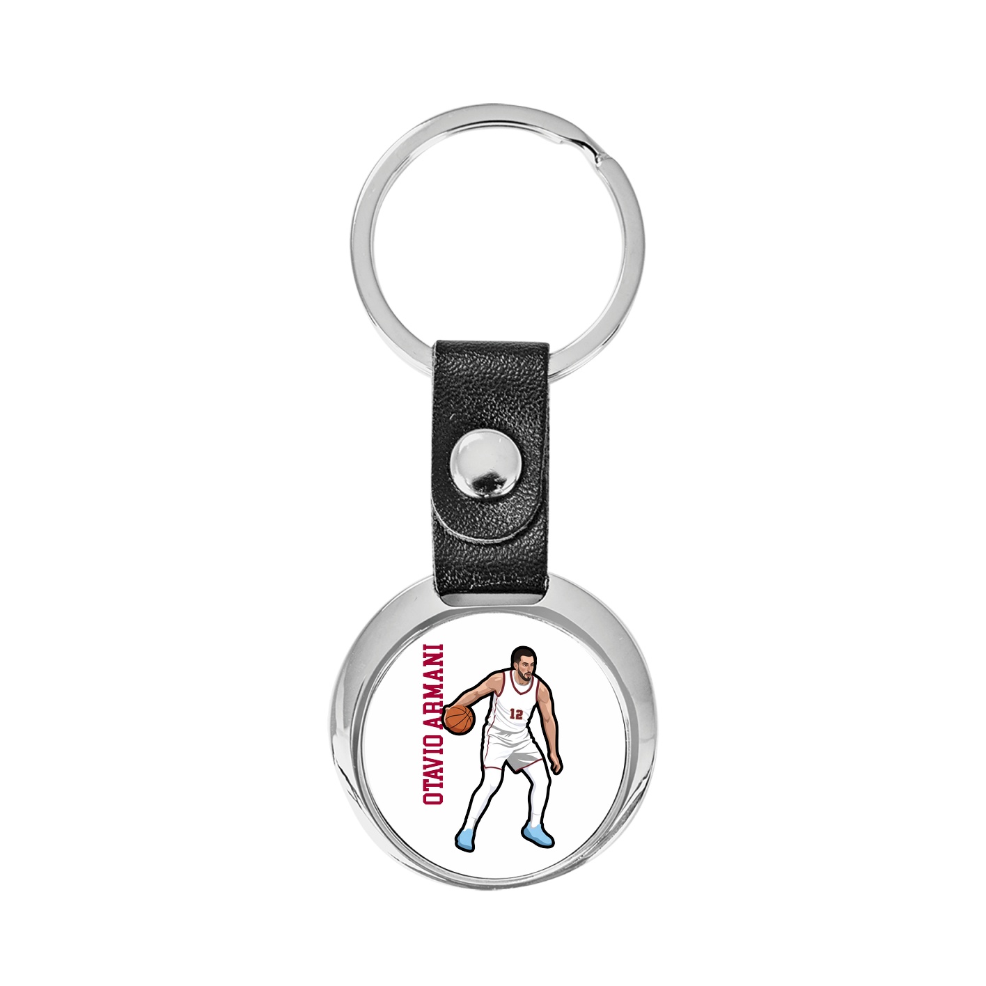 Key Chain — Name Vertical in Classic