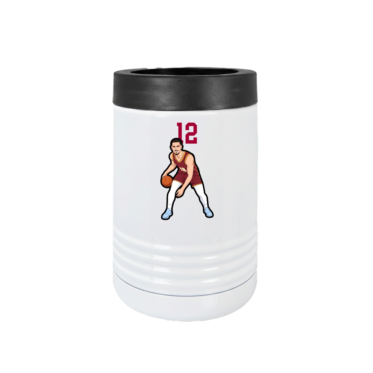 Beverage Holder — Number Top in White