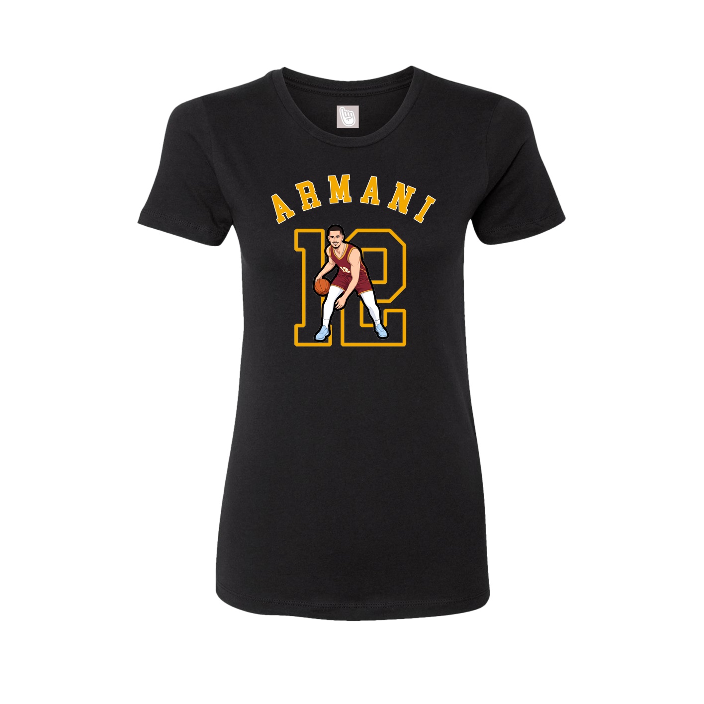 Womens Tee — Shirsey Arch in Black