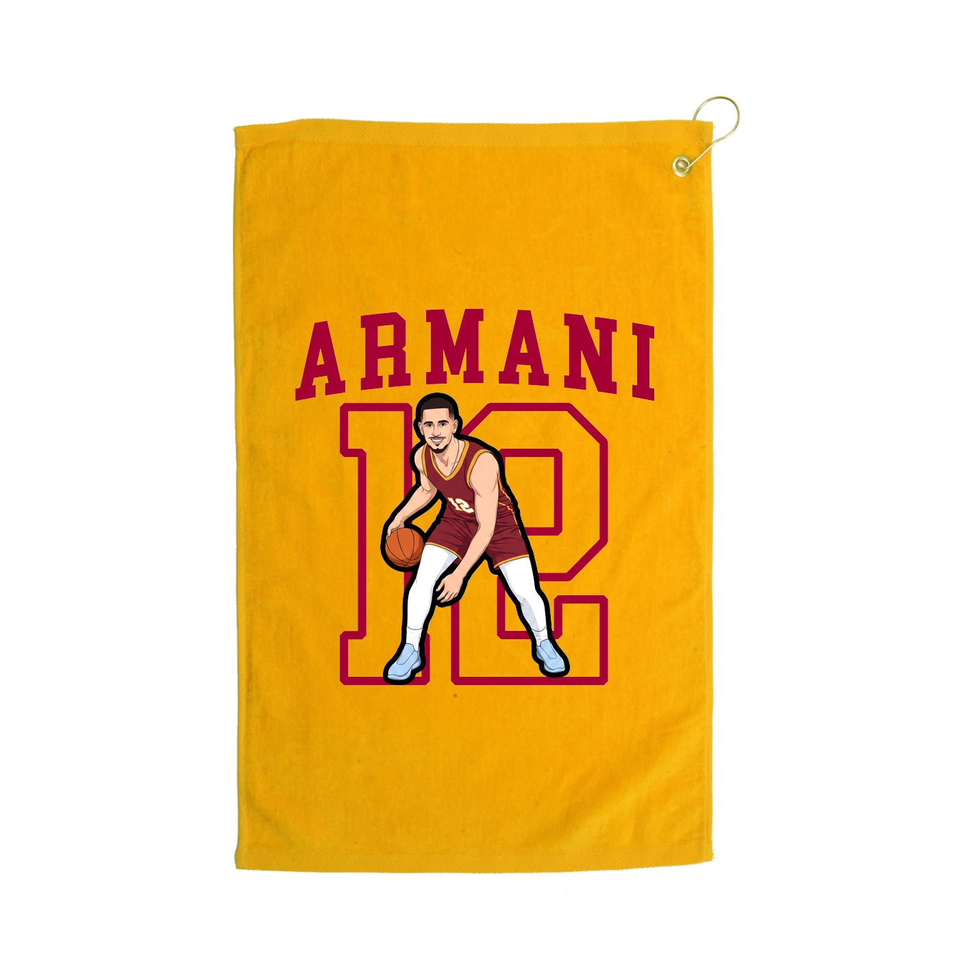 Golf Towel — Shirsey in Gold