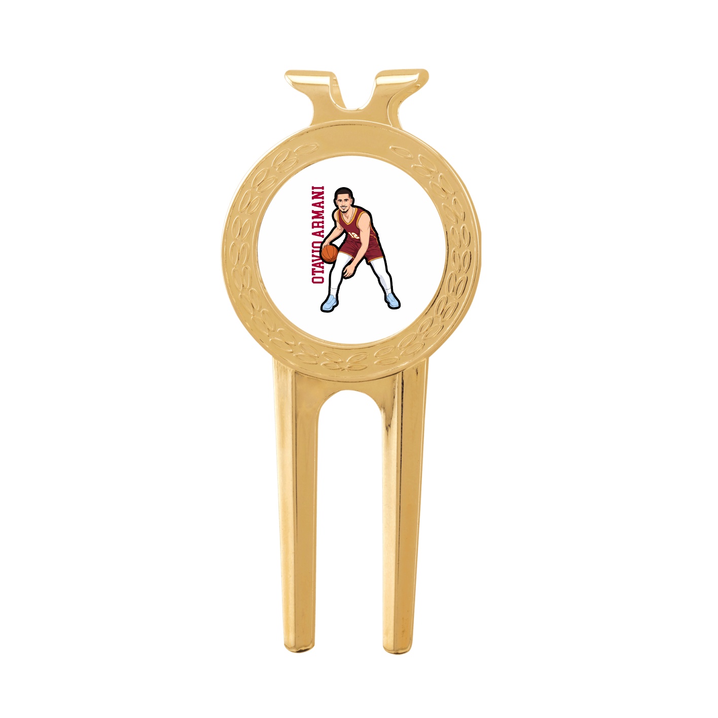 Divot Tool with Ball Marker — Name Vertical in Classic