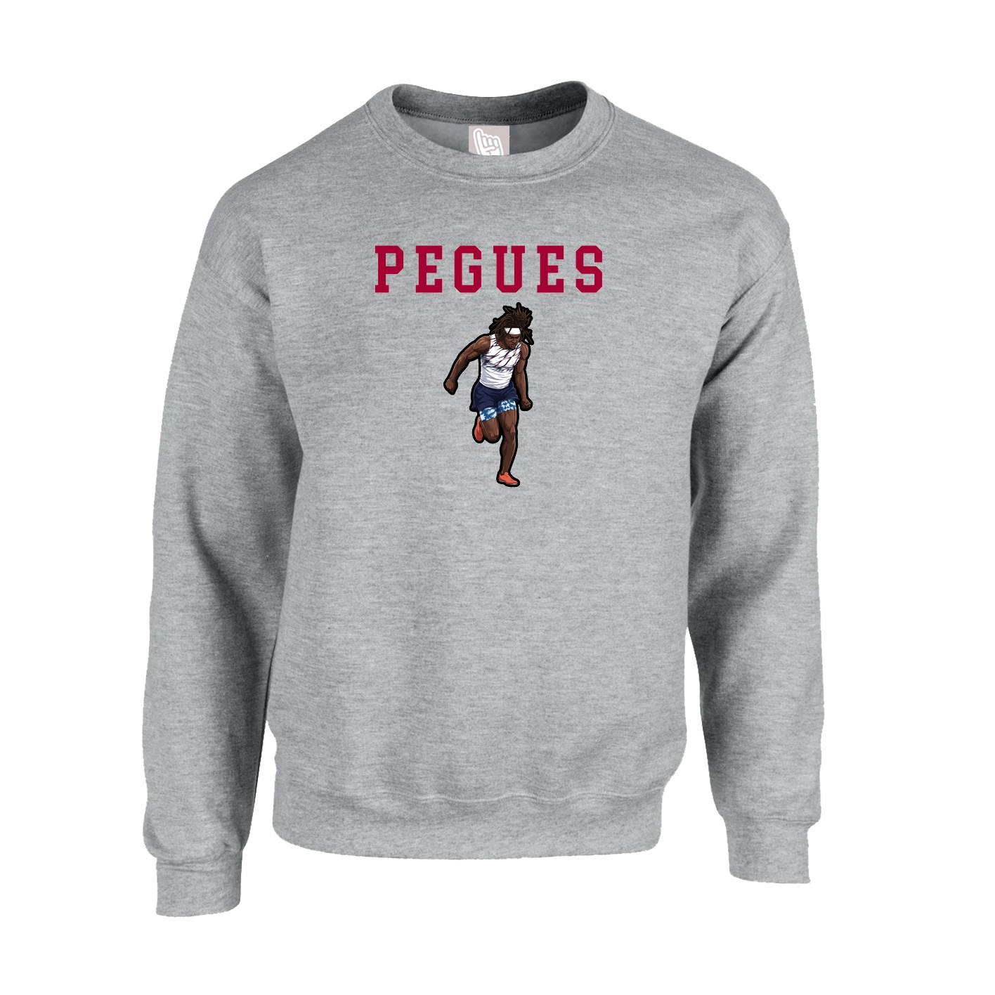 Fleece Crew — Shirsey in Grey