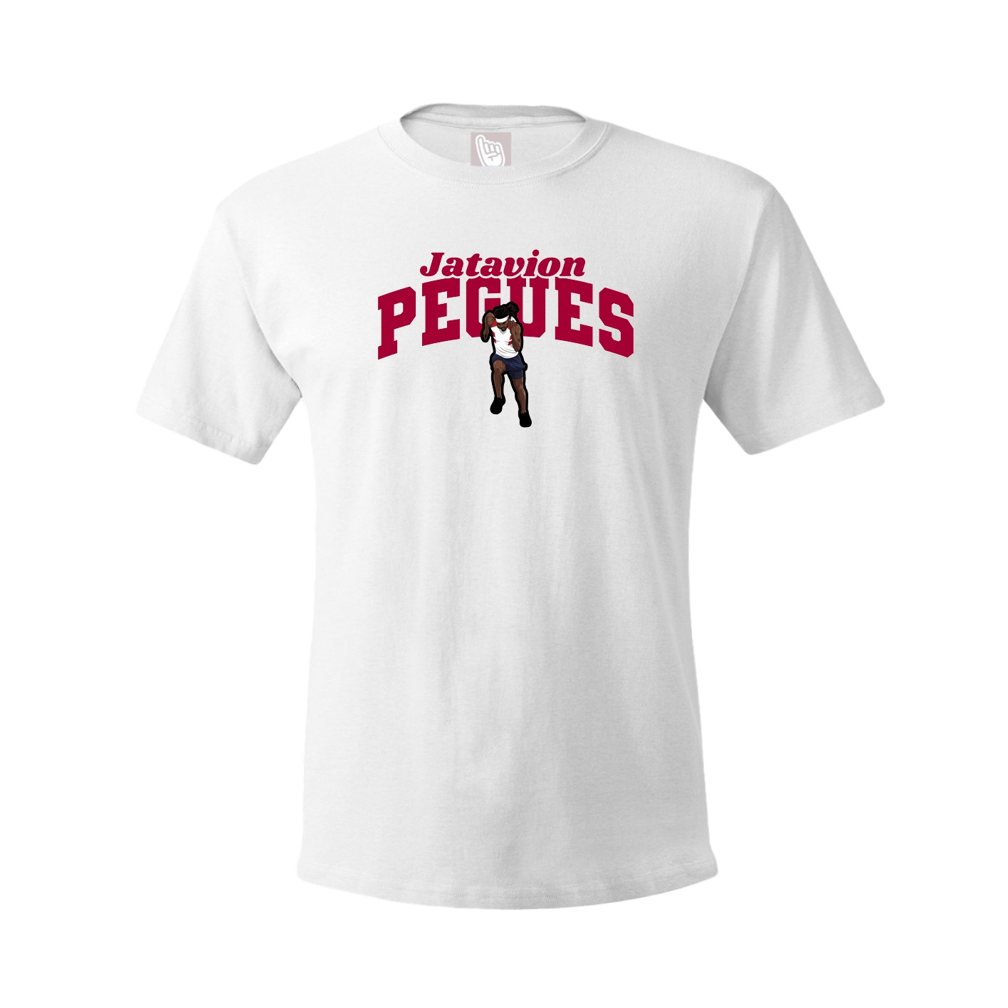 Youth Tee — Signature Arch in White