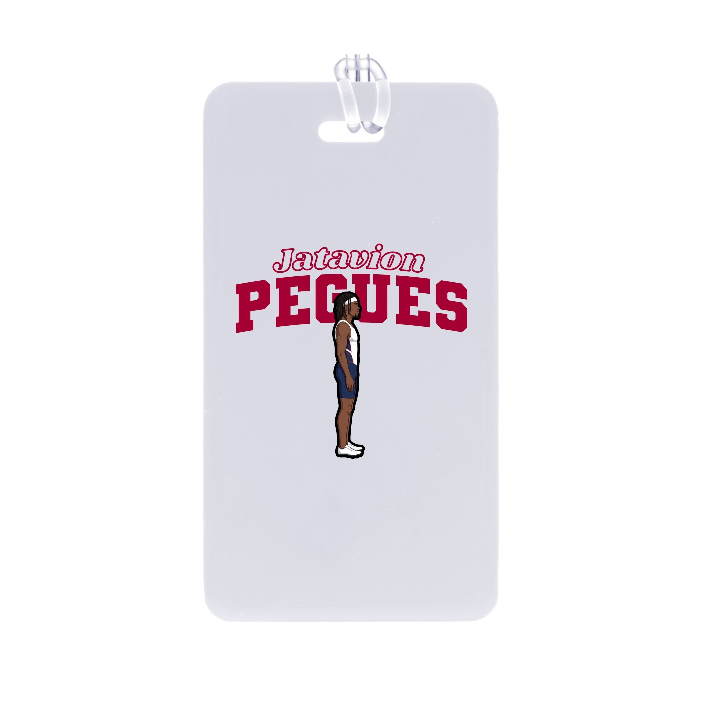 Bag Tag — Name Arch in Classic