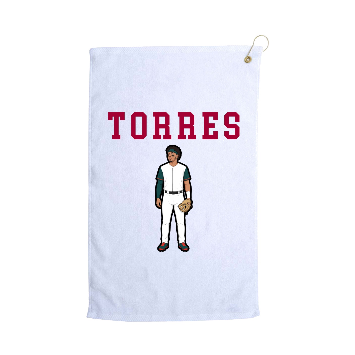 Golf Towel — Shirsey in White