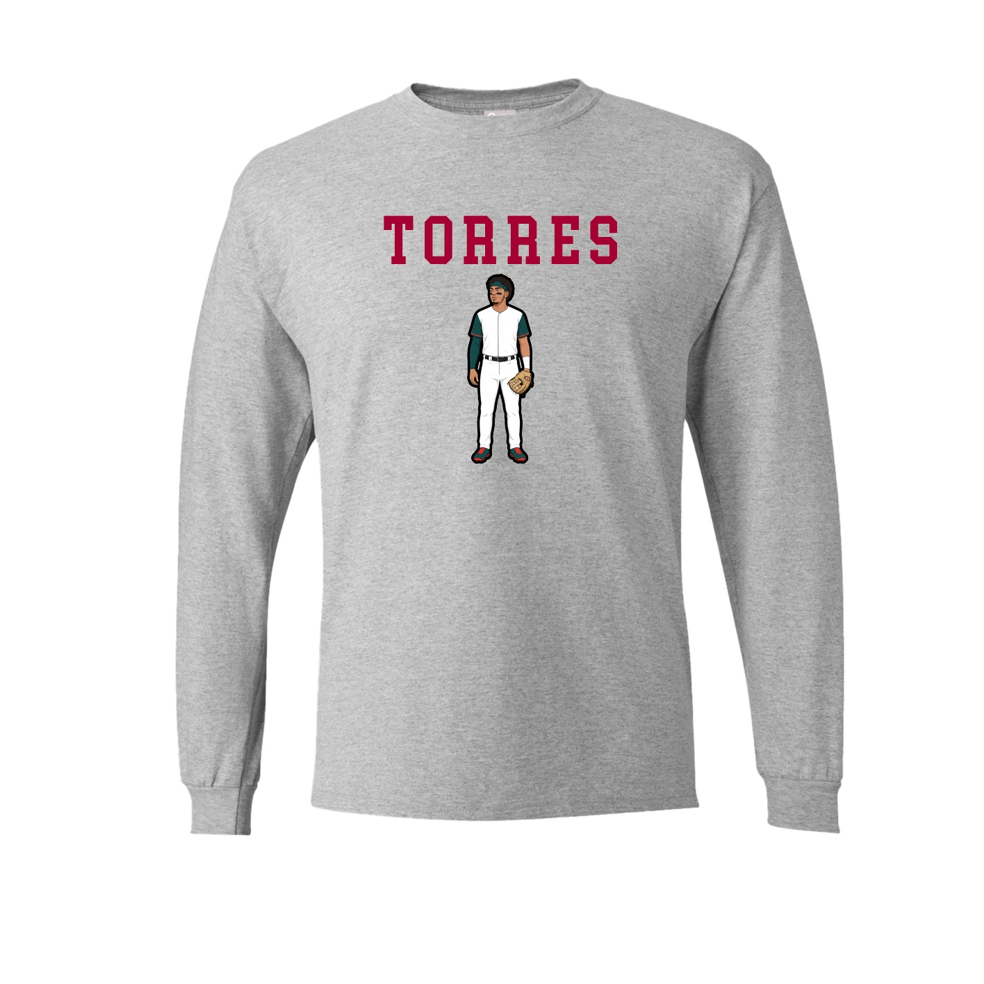 Long Sleeve Tee — Shirsey in Grey