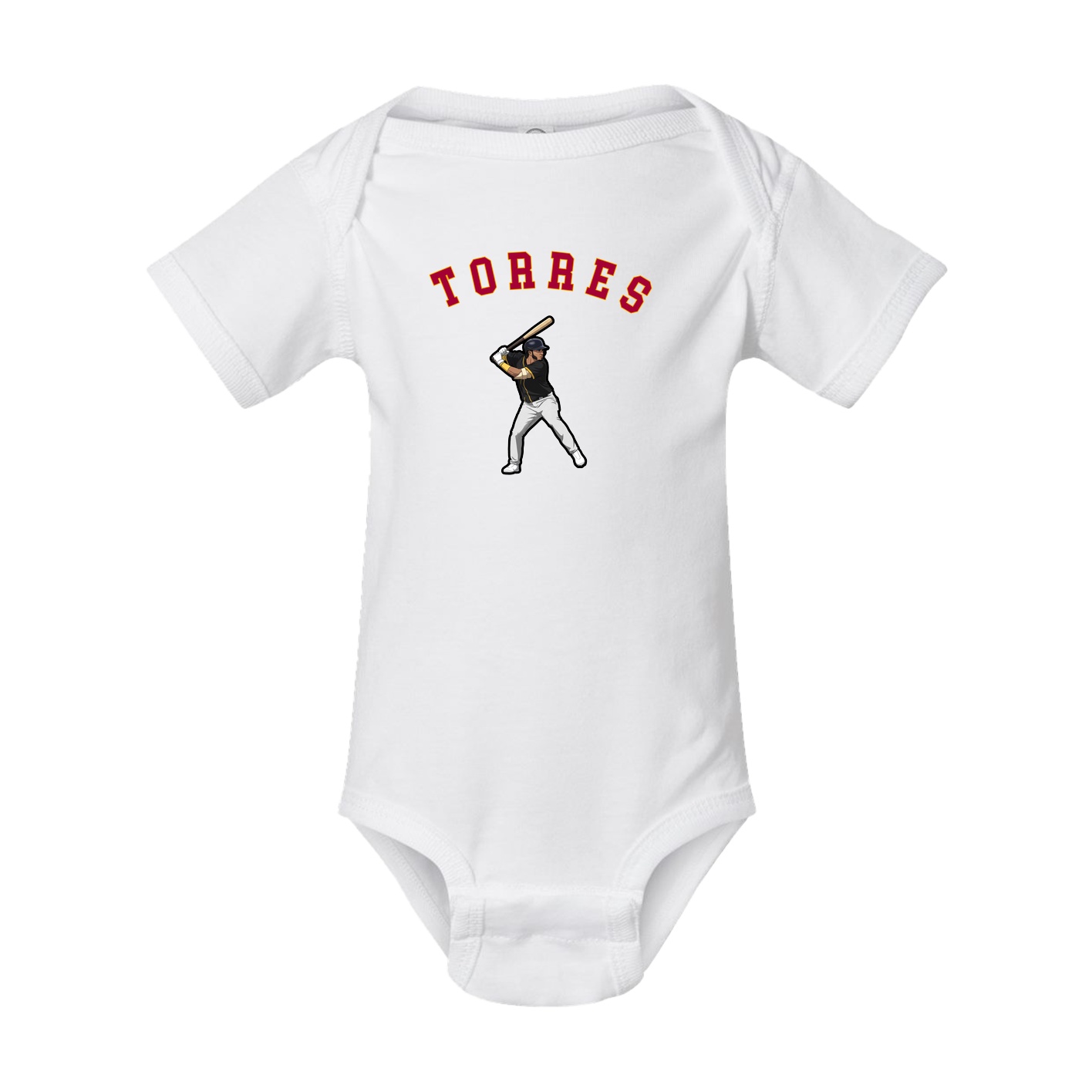 Baby Onesie — Shirsey Arch in White