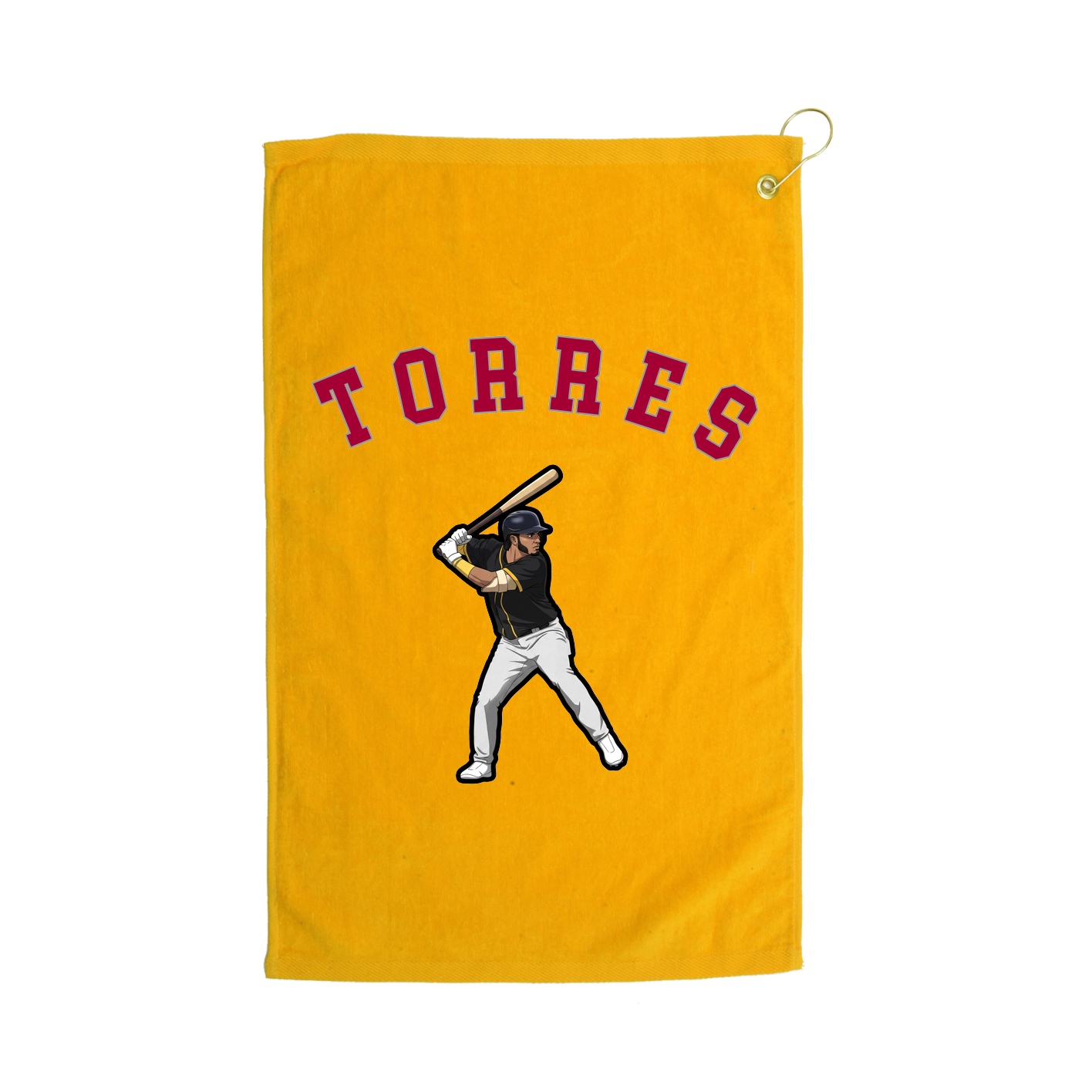 Golf Towel — Shirsey Arch in Gold
