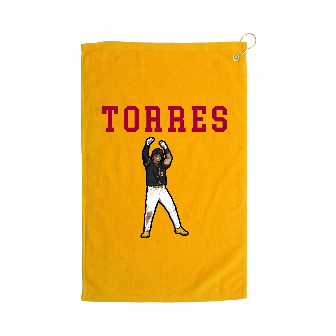 Golf Towel — Shirsey in Gold