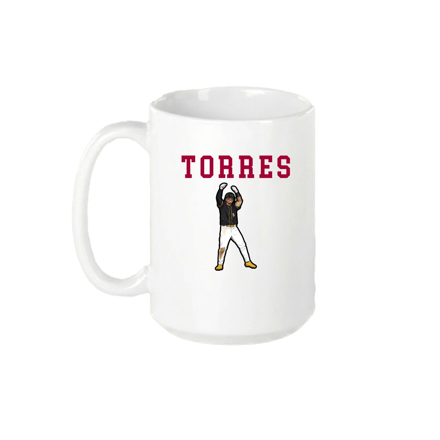 15oz Coffee Mug — Shirsey in White