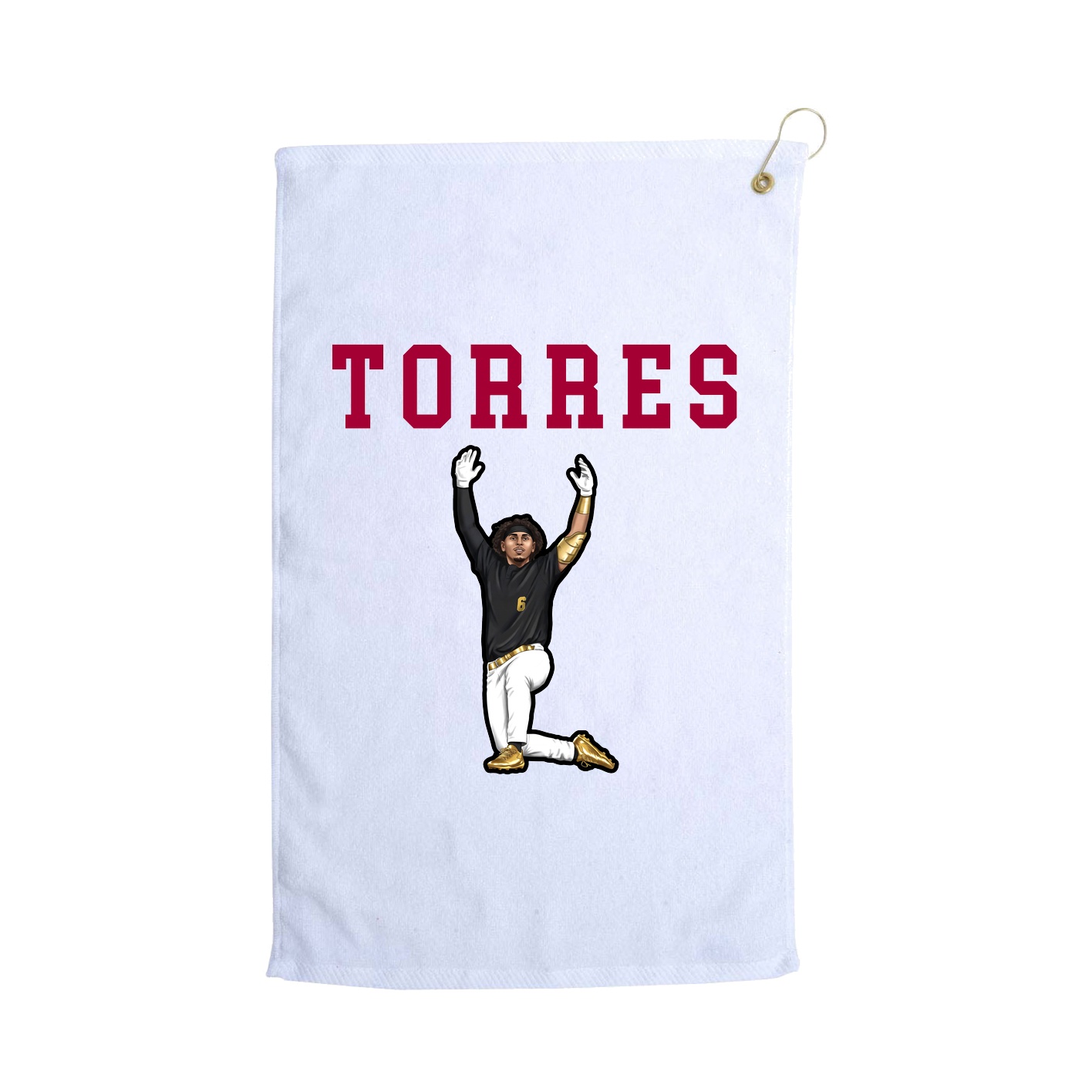 Golf Towel — Shirsey in White