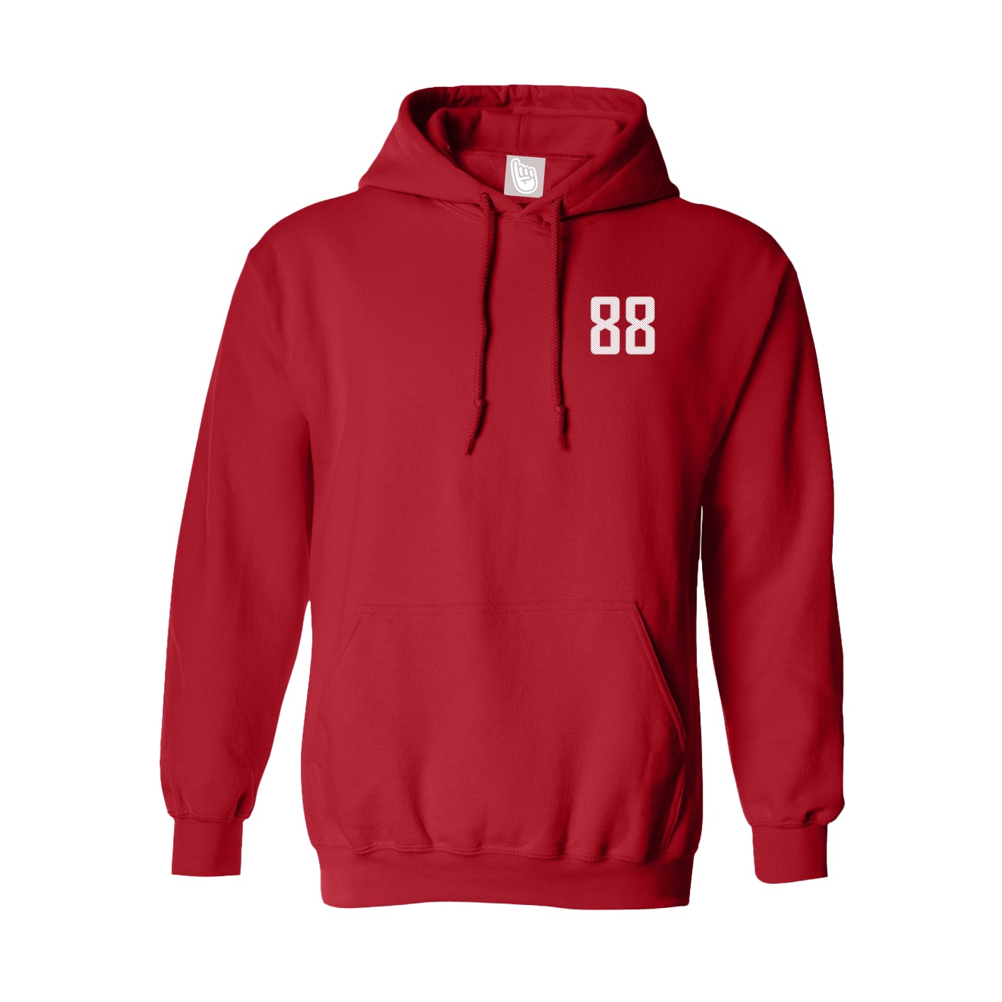 Youth Hoodie — Front Shirsy in Red