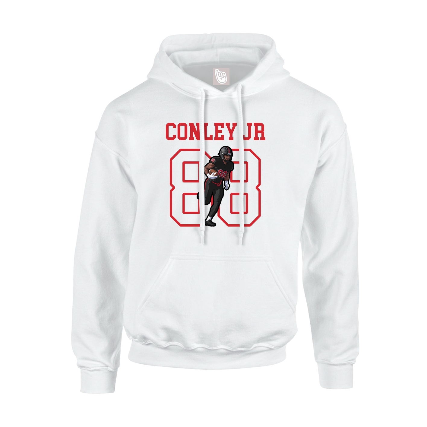 Youth Hoodie — Shirsey in White