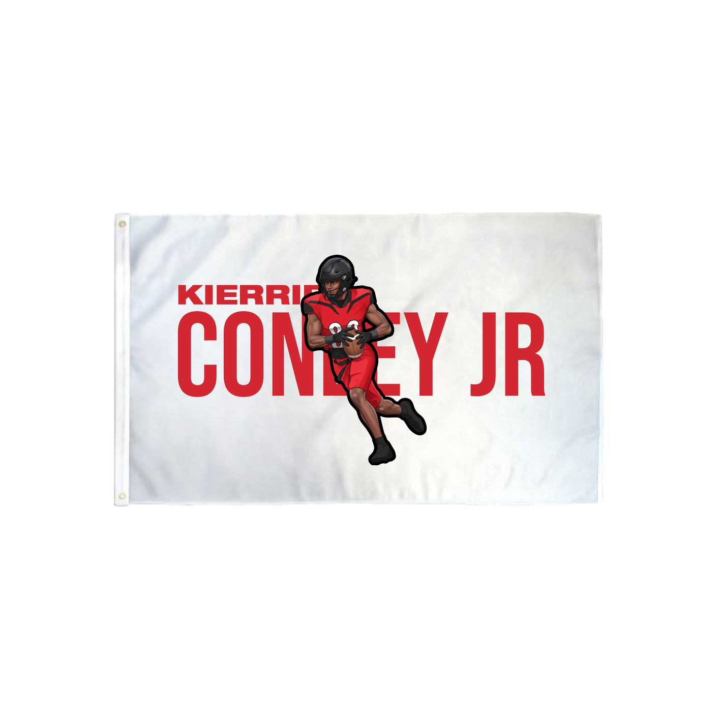 3x5 Flag — Player Name in Classic