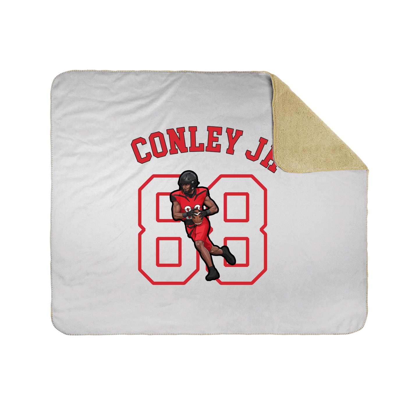 Throw Blanket — Shirsey Arch in White