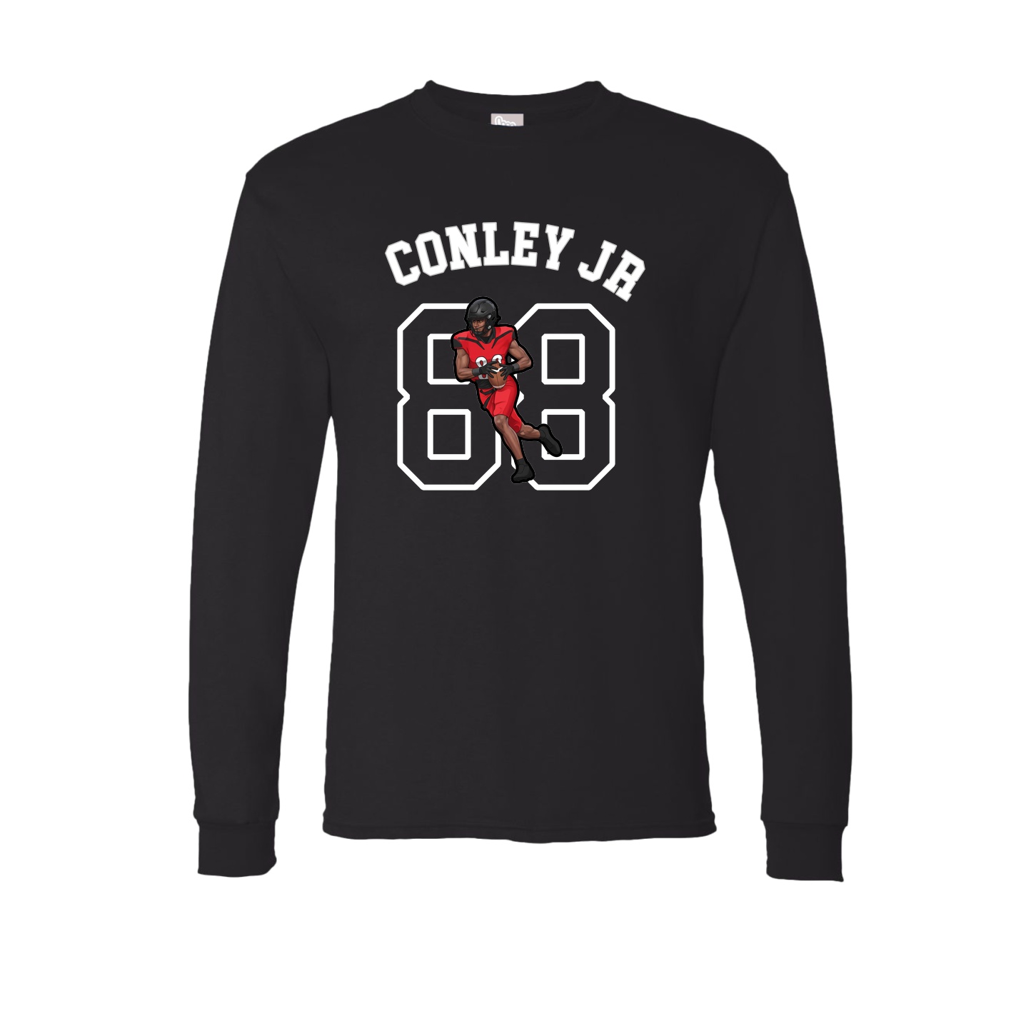 Long Sleeve Tee — Shirsey Arch in Black