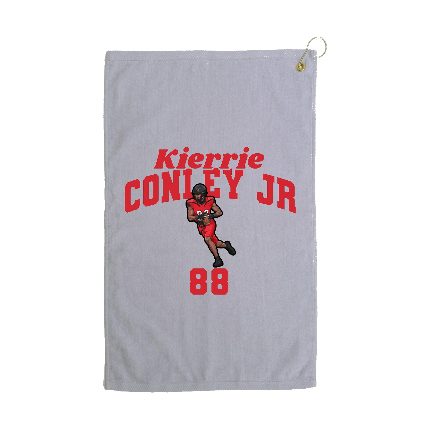 Golf Towel — Signature Arch in Grey