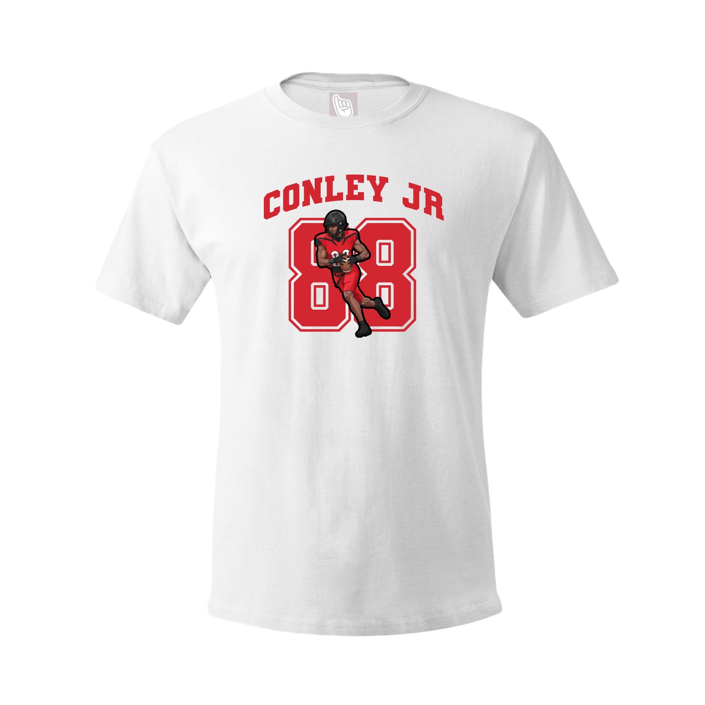 Tee — Number in White