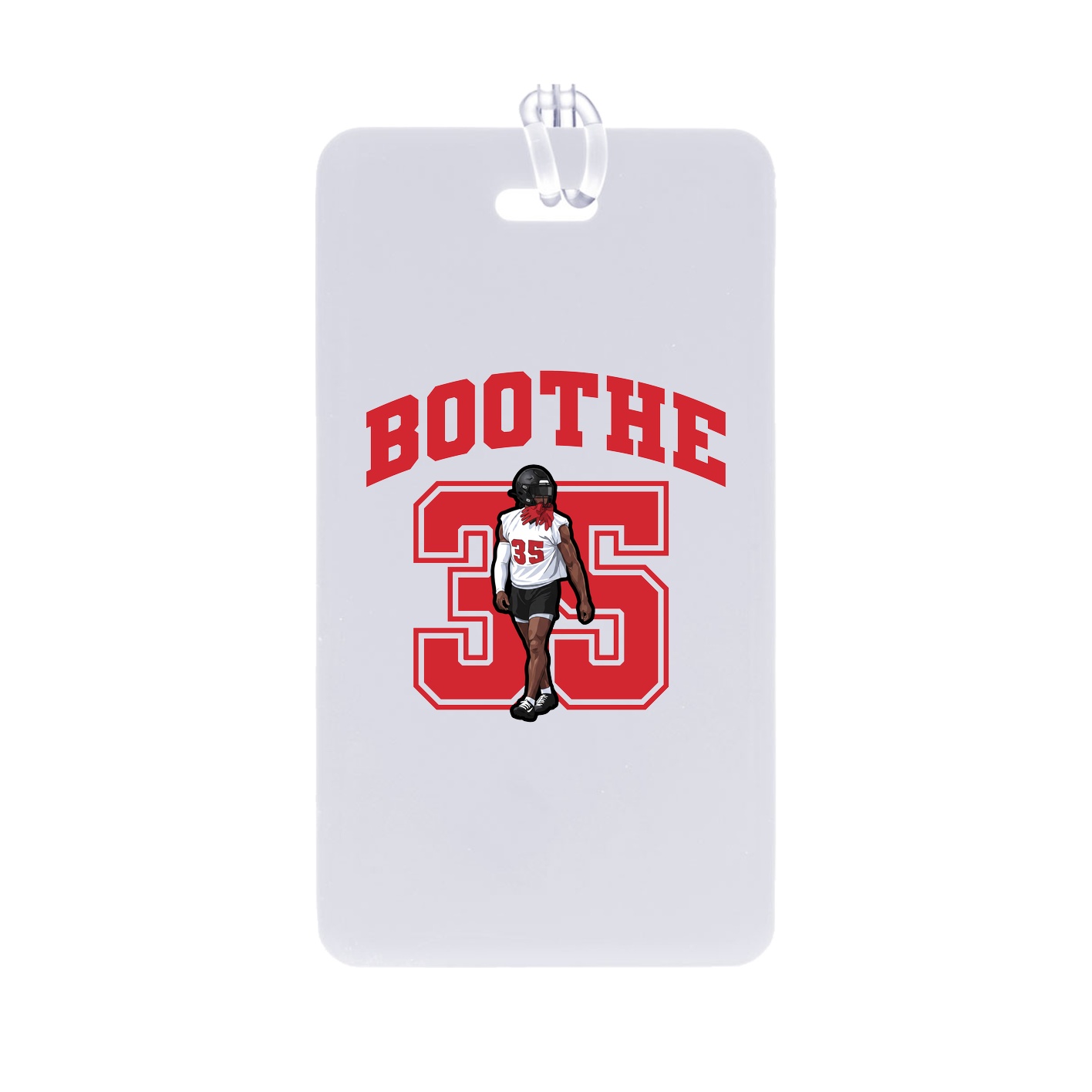 Bag Tag — Number in Classic