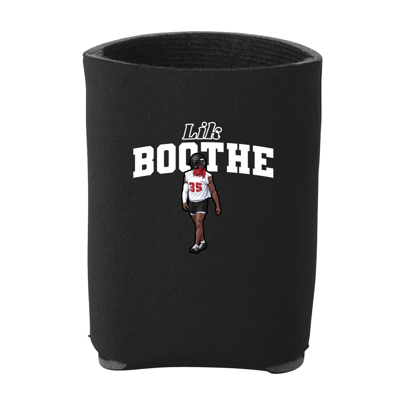 Can Holder — Name Arch in Black