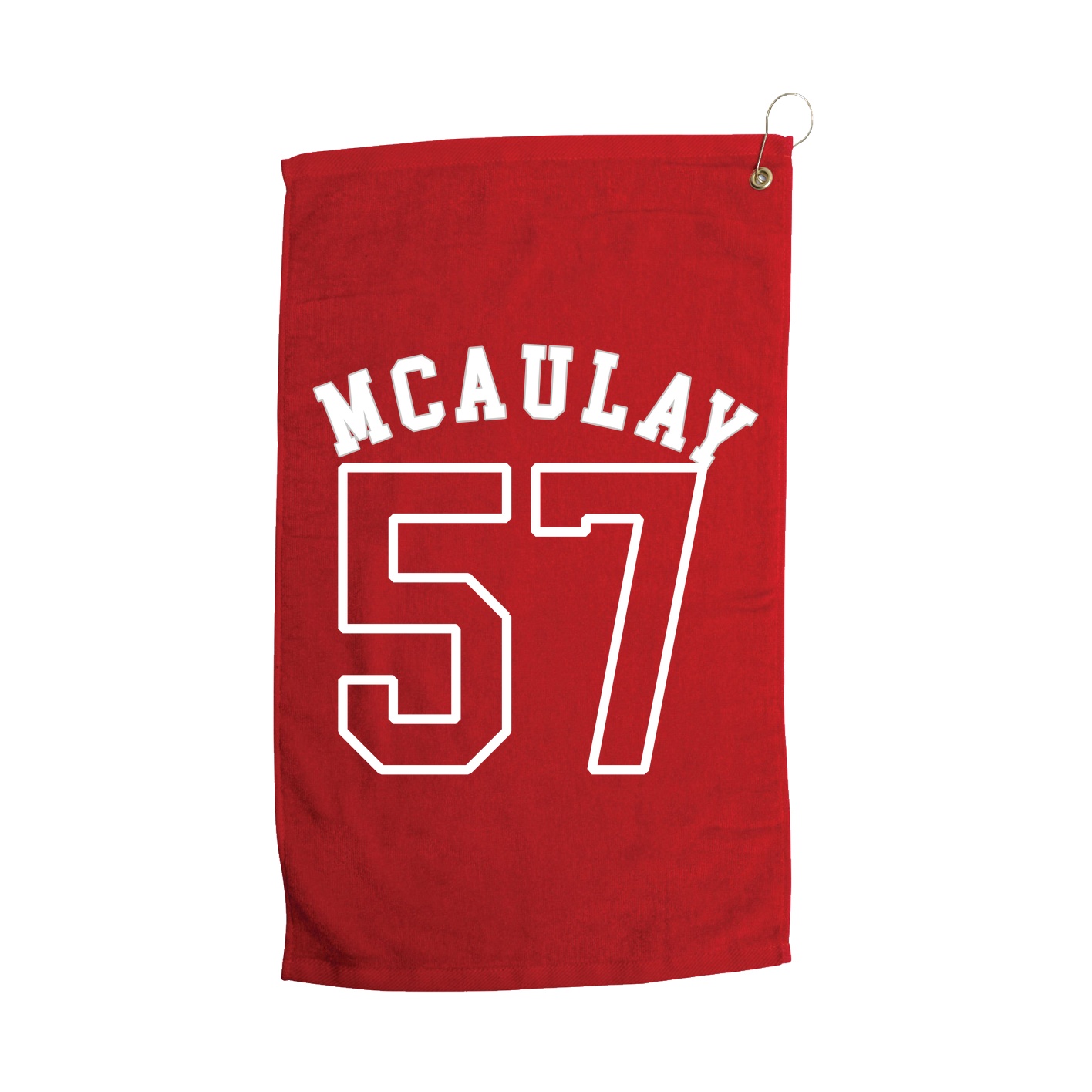 Golf Towel — Shirsey Arch in Red