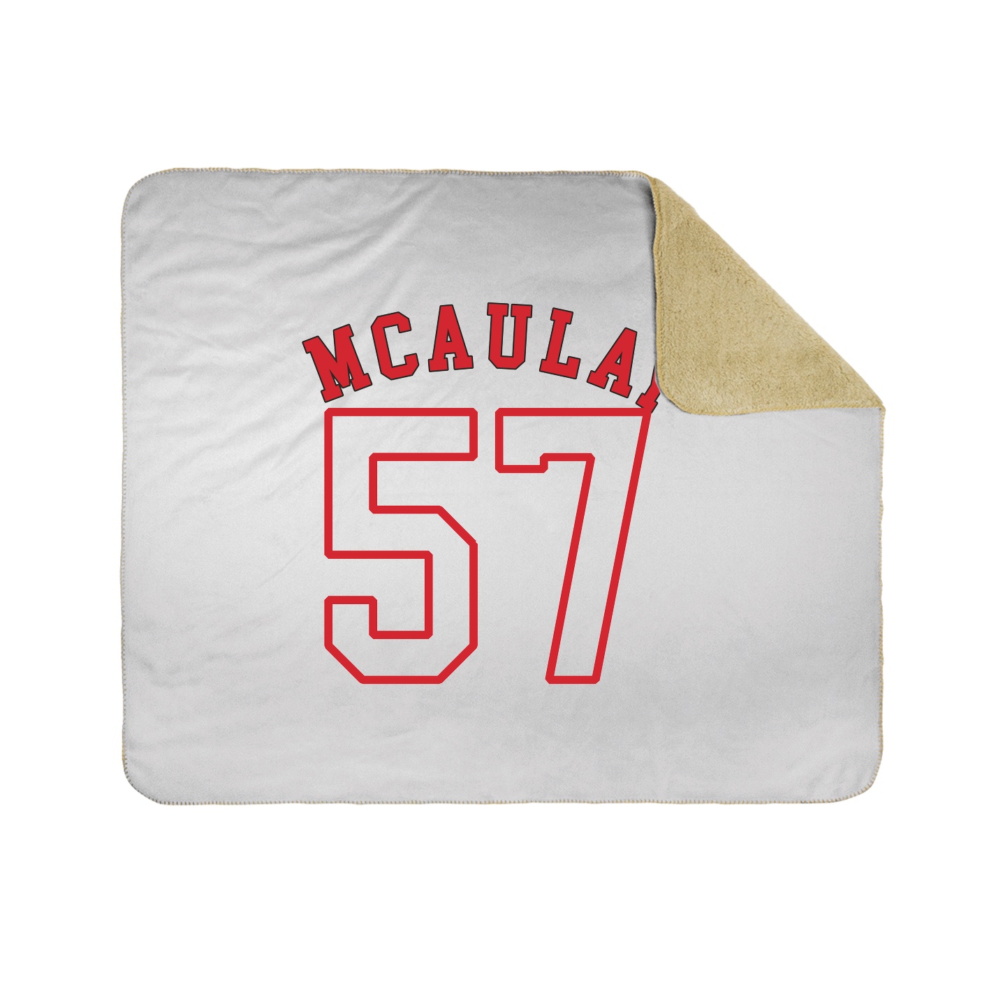 Throw Blanket — Shirsey Arch in White