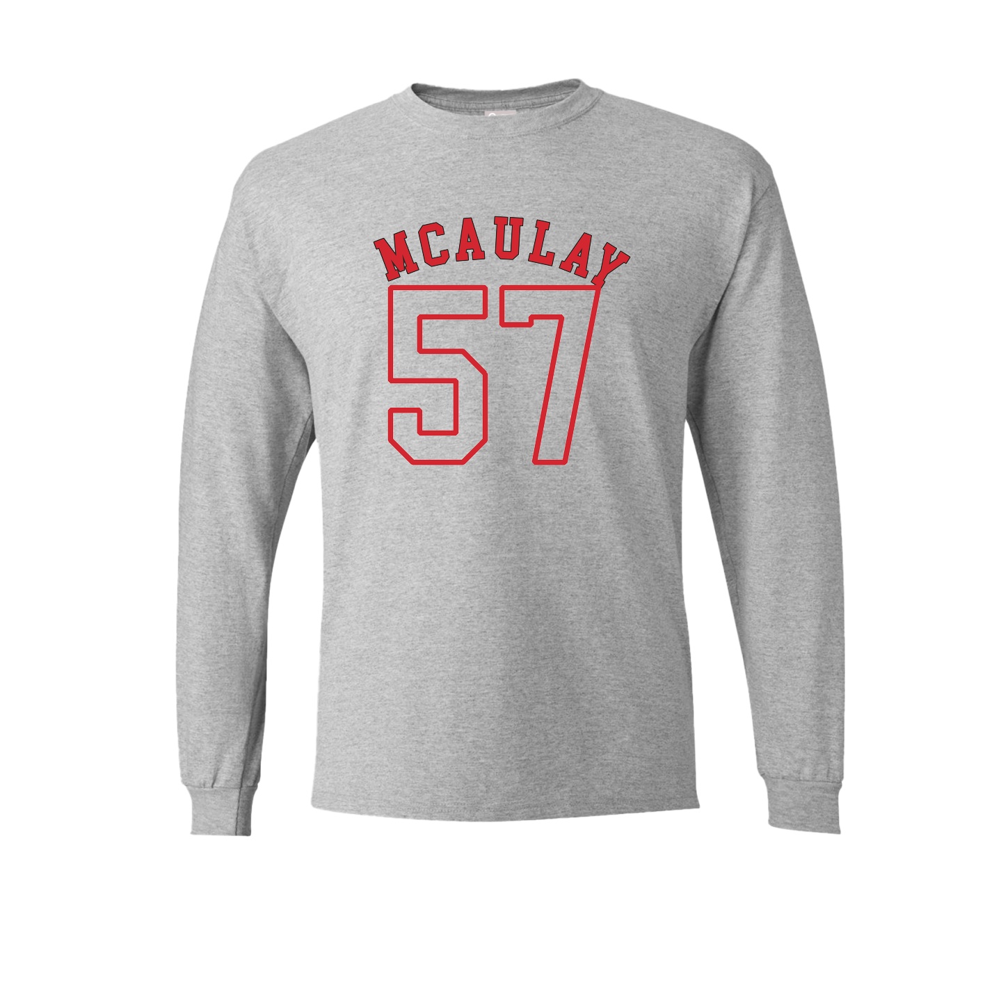 Long Sleeve Tee — Shirsey Arch in Grey