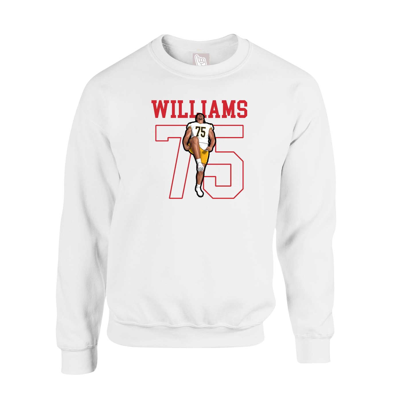 Fleece Crew — Shirsey in White