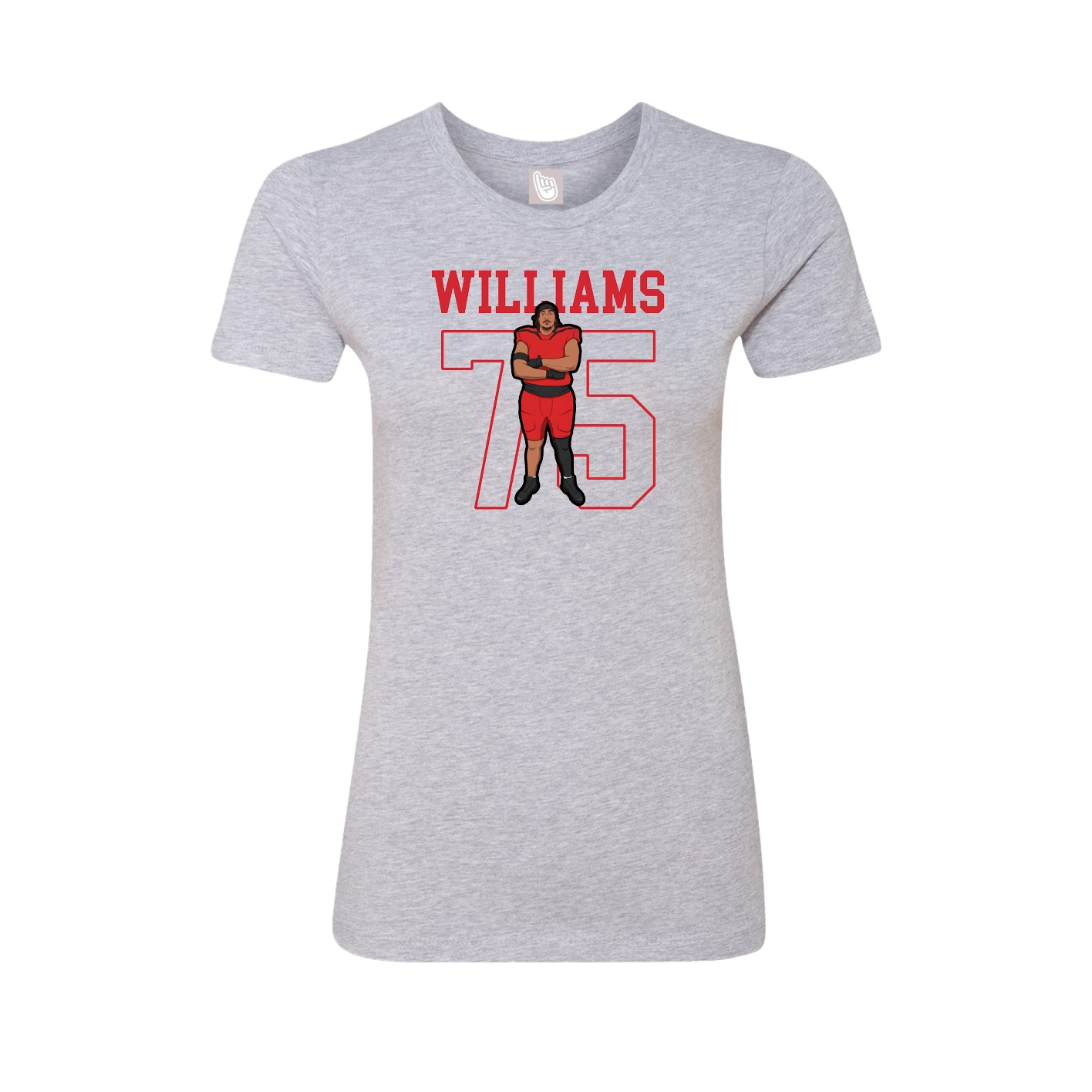 Fitted Women's Tee — Shirsey in Grey
