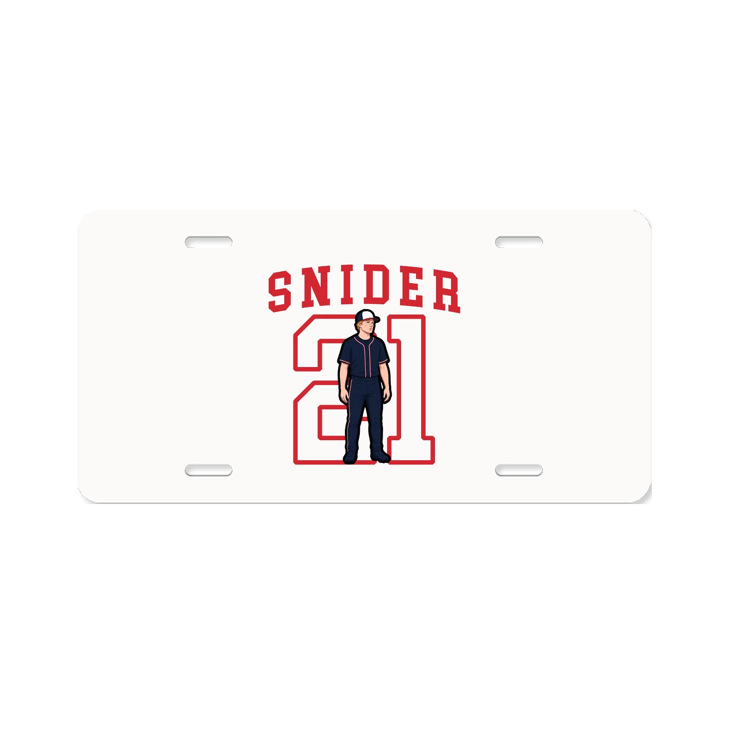 License Plate — Shirsey in Classic