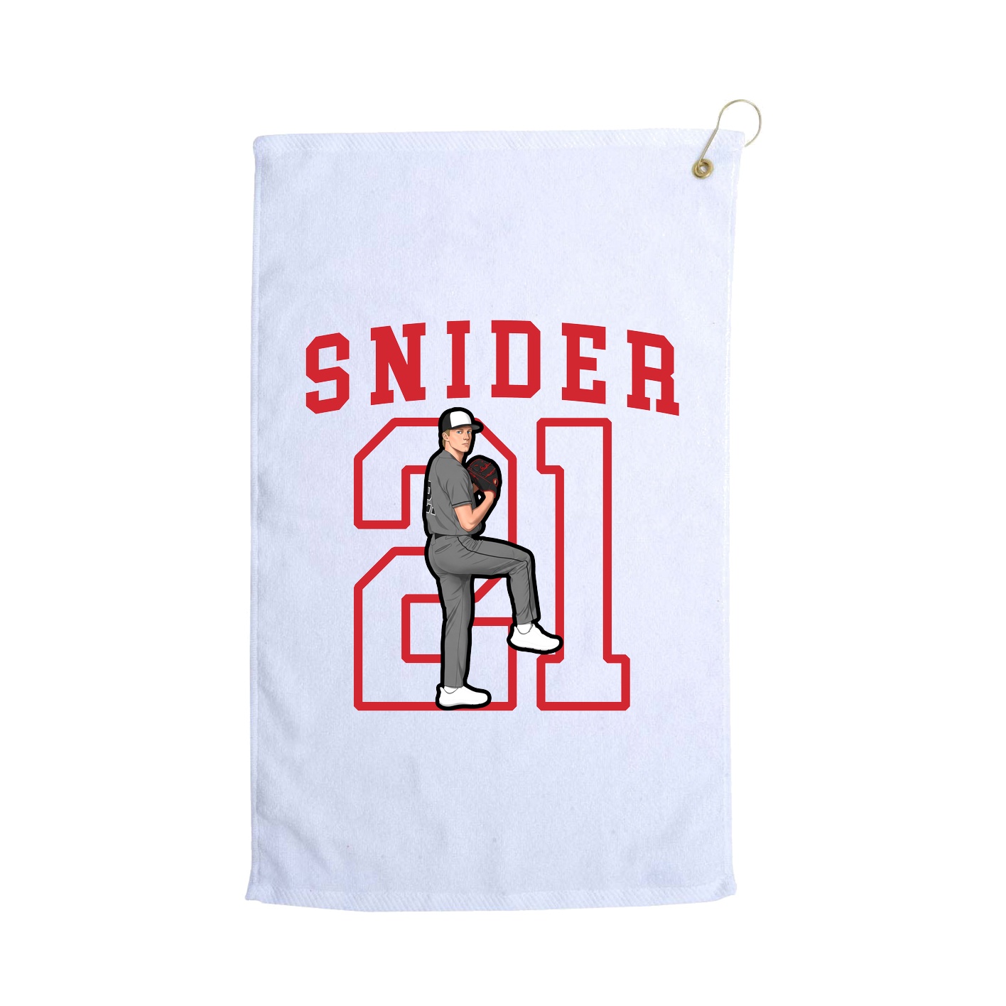 Golf Towel — Shirsey in White