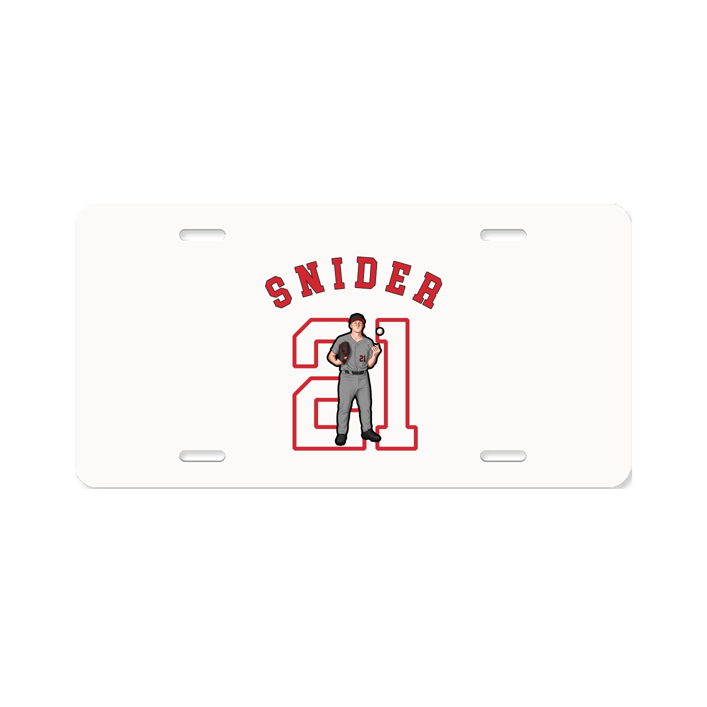 License Plate — Shirsey Arch in Classic