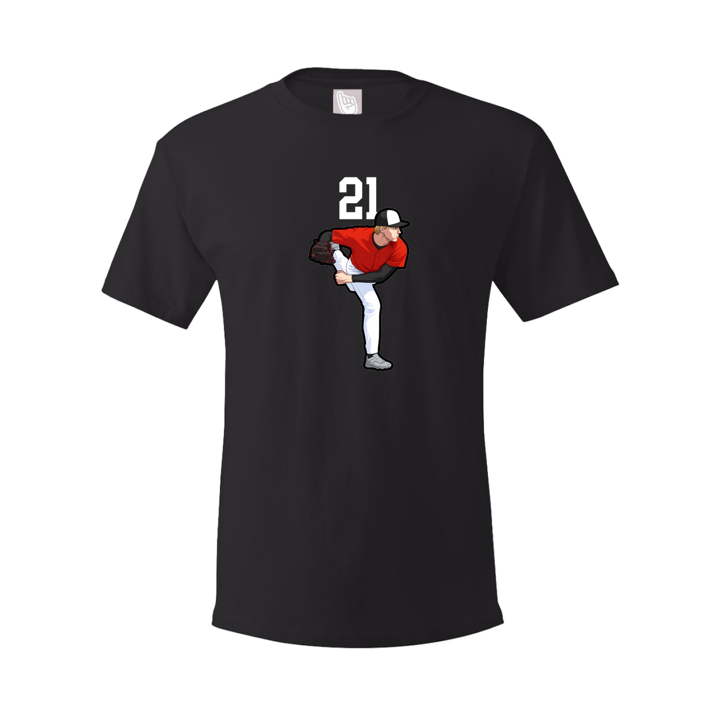 Tee — Number Top in Black
