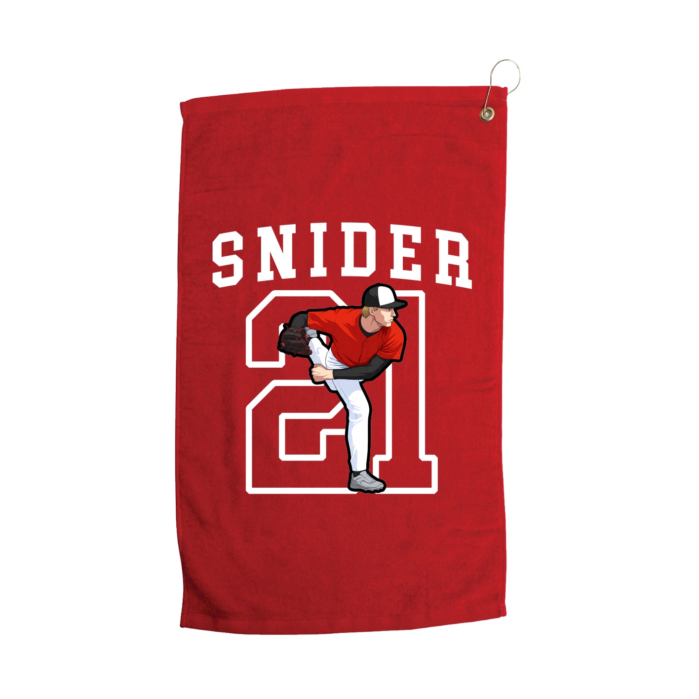 Golf Towel — Shirsey in Red