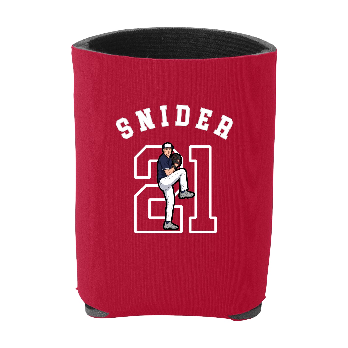 Can Holder — Shirsey Arch in Red