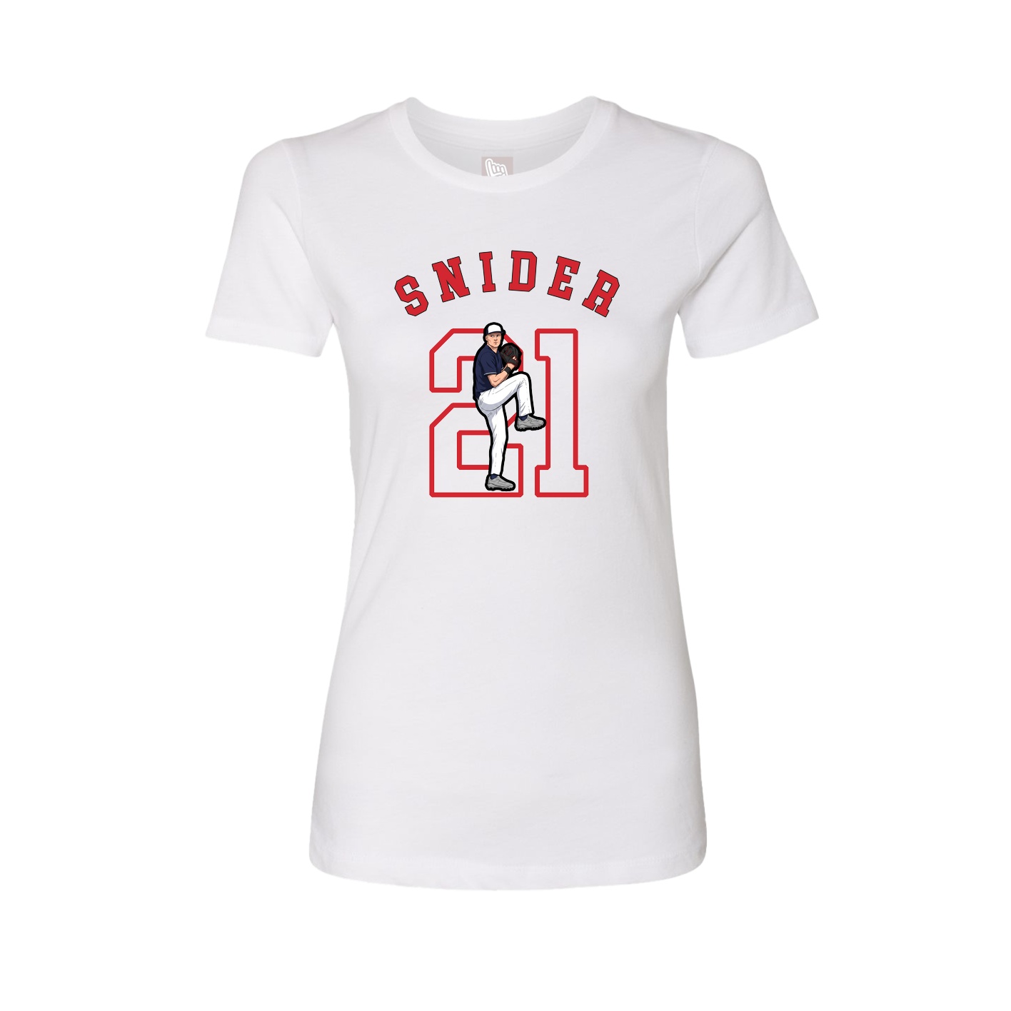Womens Tee — Shirsey Arch in White